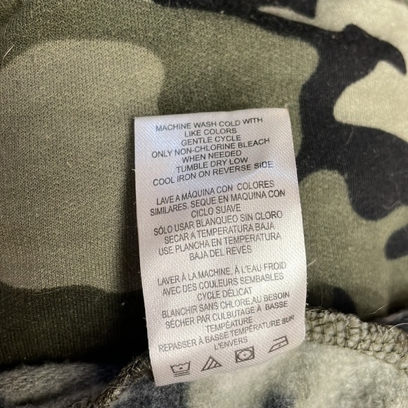 Almost famous women’s Camo dress hoodie - Picture 6 of 6